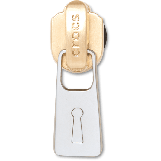 Crocs Sale | Gold and Silver Zipper Jibbitz™ charms