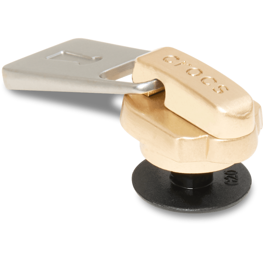 Crocs Sale | Gold and Silver Zipper Jibbitz™ charms