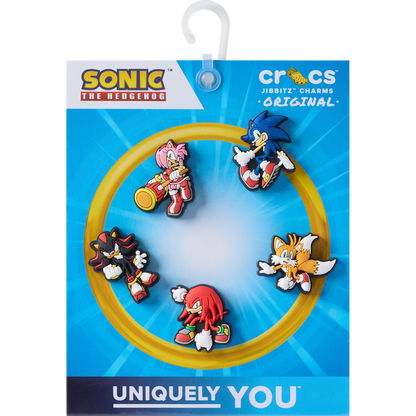Crocs - Sonic the Hedgehog 5Pck Jibbitz™ charms Women|Men|Kids|Jibbitz™ Charms