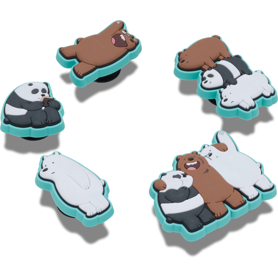 Crocs New | We Bare Bears 5 Pack  Jibbitz™ charms
