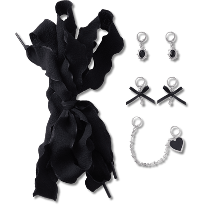 Crocs - Laces and Dainty Bow Charm Kit Jibbitz Shoe Charm Women|Kids|Jibbitz™ Charms