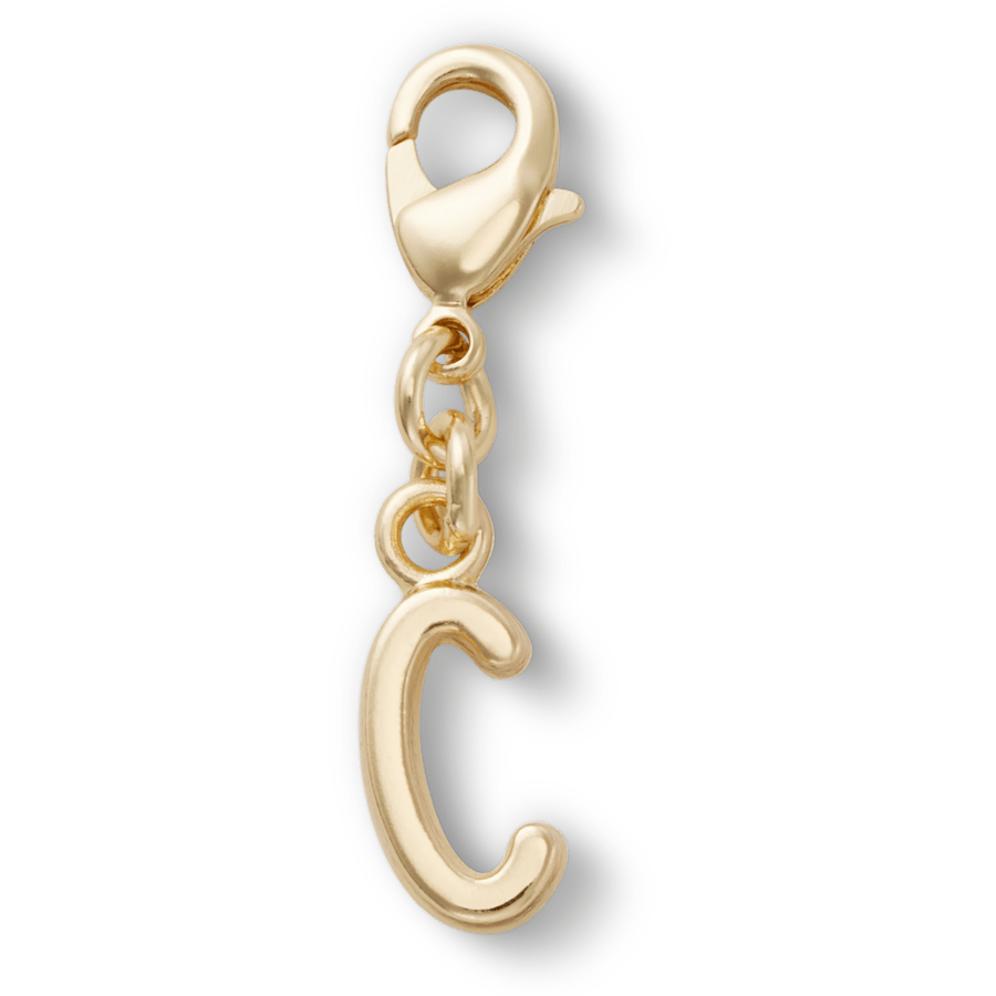 Crocs Online | Gold Letter C Charm Jibbitz™ charms