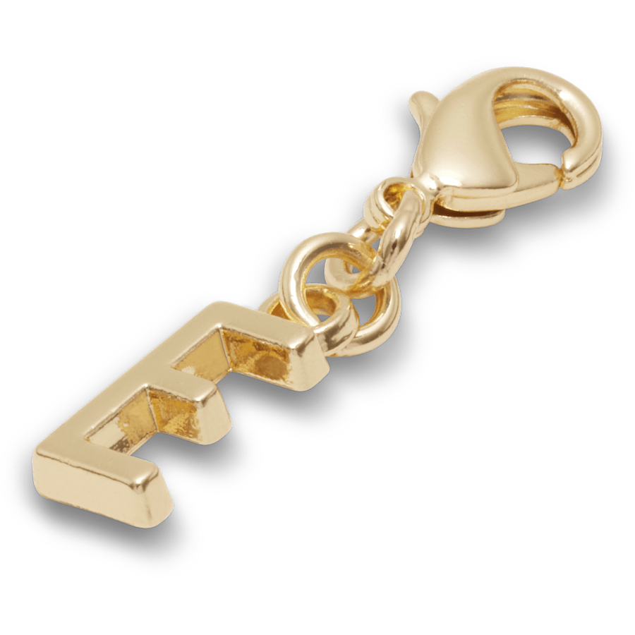 Crocs Outlet | Gold Letter E Charm Jibbitz™ charms