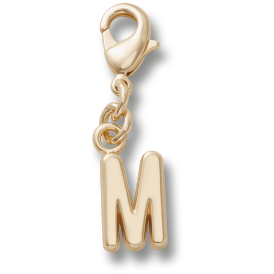 Crocs US | Gold Letter M Charm Jibbitz™ charms