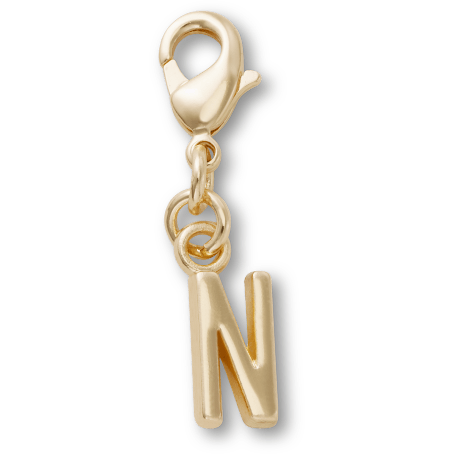 Crocs Online | Gold Letter N Charm Jibbitz™ charms