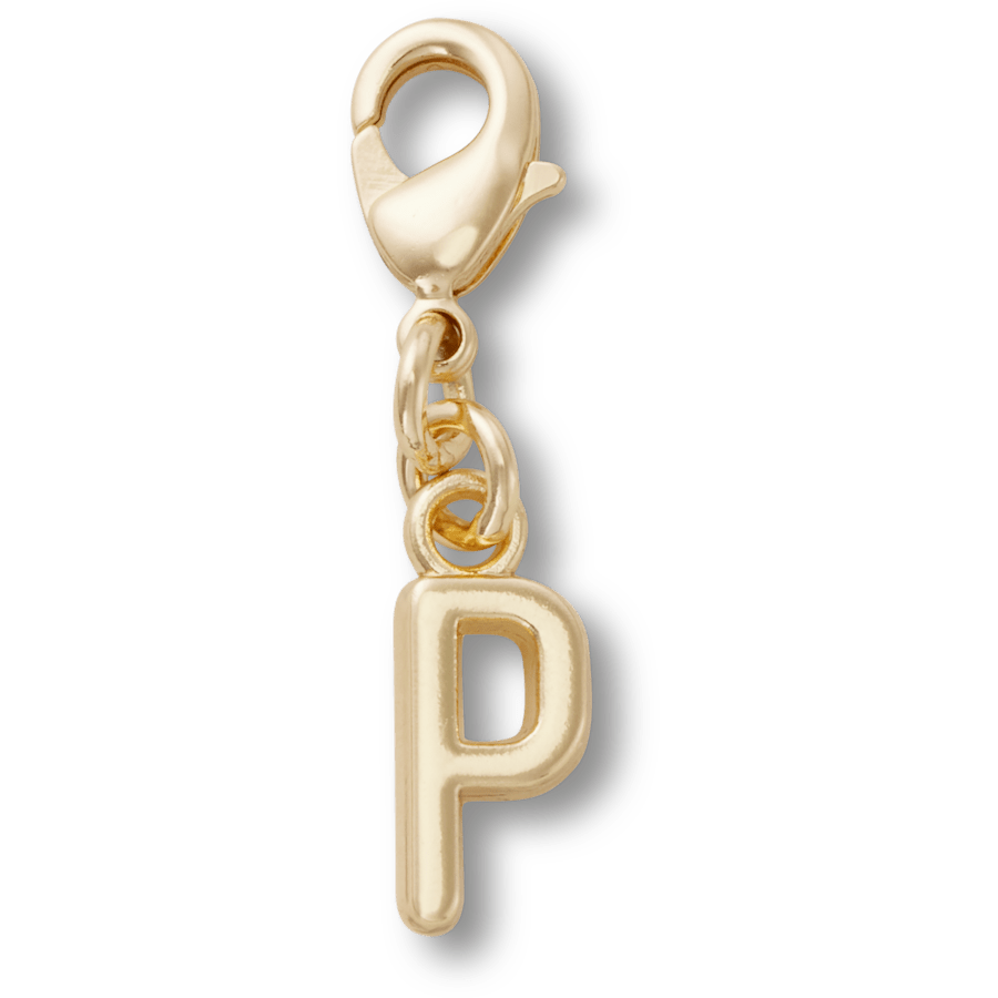 Crocs | Gold Letter P Charm Jibbitz™ charms