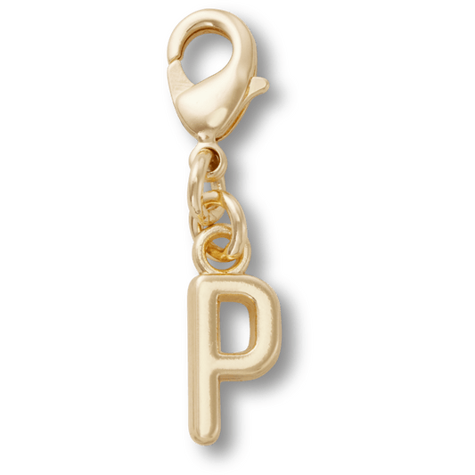 Crocs | Gold Letter P Charm Jibbitz™ charms