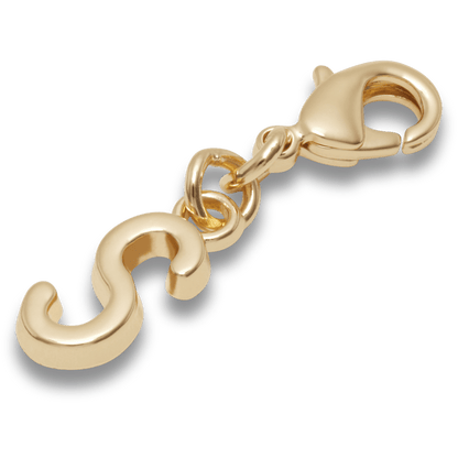 Crocs - Gold Letter S Charm Jibbitz™ charms Women|Men|Kids|Jibbitz™ Charms