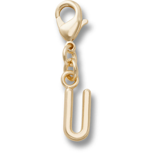 Crocs On sale | Gold Letter U Charm Jibbitz™ charms