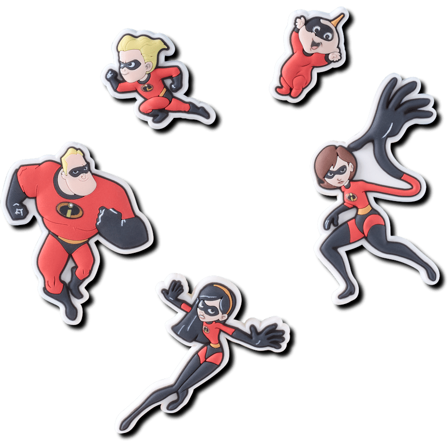Crocs | Pixar Incredibles 5 Pack Jibbitz charm