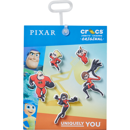 Crocs - Pixar Incredibles 5 Pack Jibbitz charm Women|Men|Jibbitz™ Charms