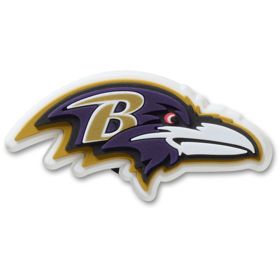 Crocs For Sale | NFL Baltimore Ravens Logo Jibbitz™ charms