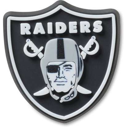 Crocs - NFL Las Vegas Raiders Logo Jibbitz™ charms Women|Men|Jibbitz™ Charms