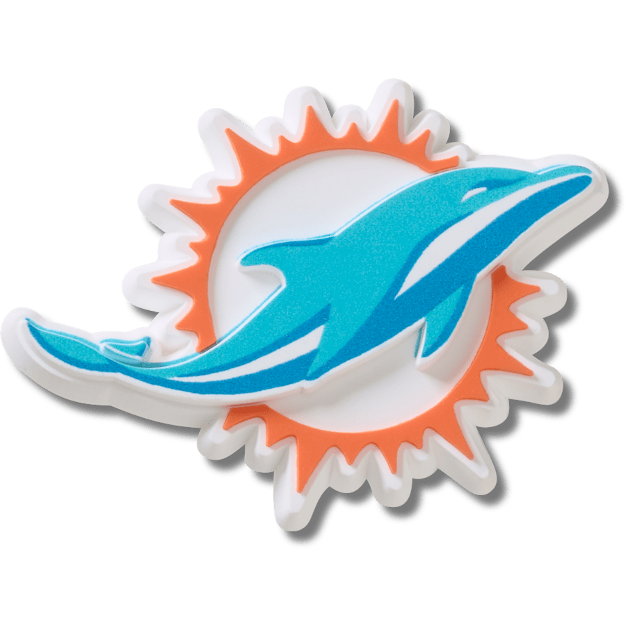 Crocs For Sale | NFL Miami Dolphins Logo Jibbitz™ charms