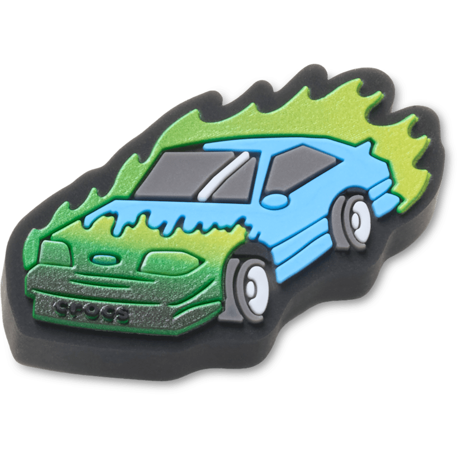 Crocs Online | Lights Up Fire Race Car Jibbitz™ charms
