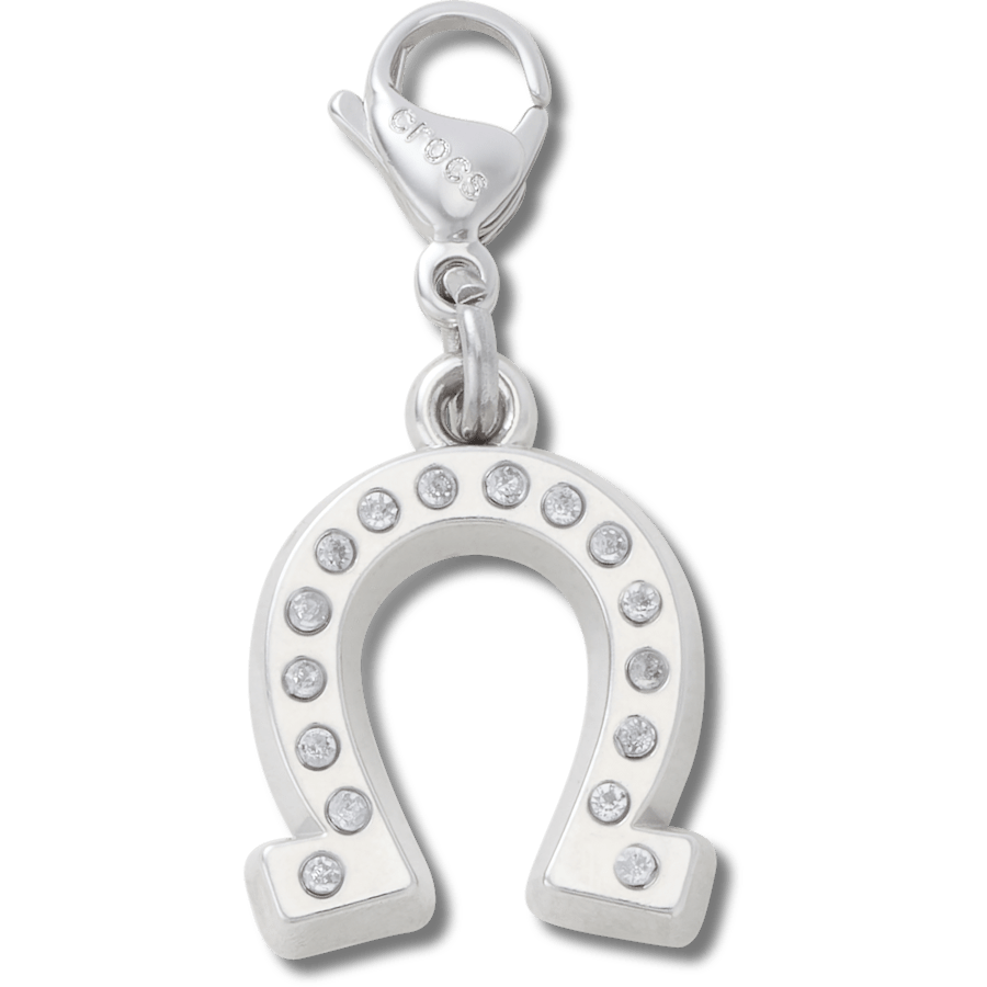 Crocs Online | Lucky Silver Horseshoe Charm Jibbitz charm