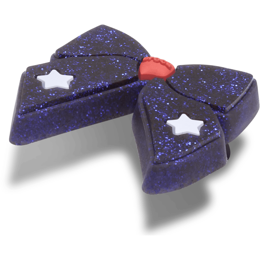 Crocs US | Glittery Blue Bow Jibbitz™ charms