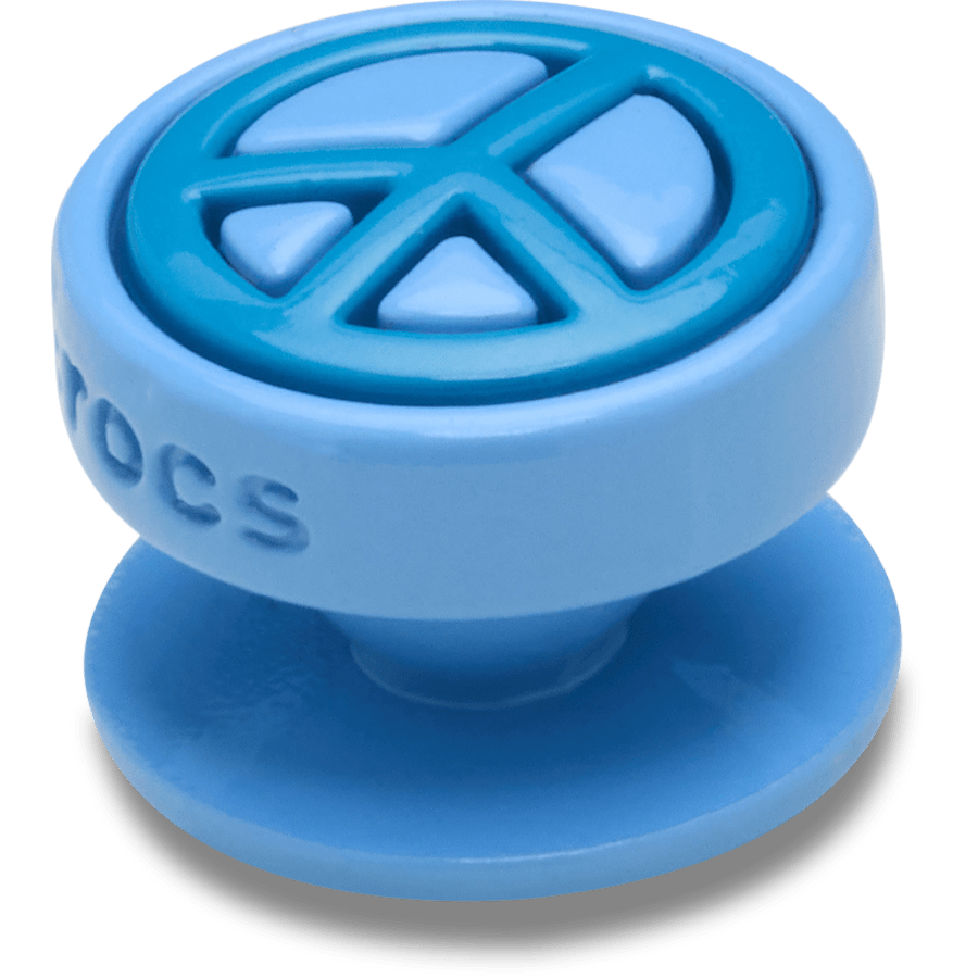 Crocs US | Blue Peace Sign Icon Jibbitz™ charms