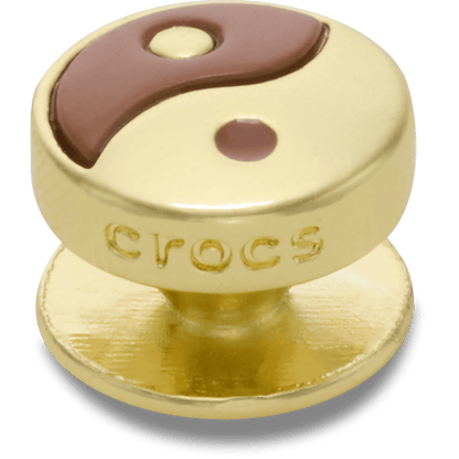 Crocs - Brown Yin Yang Icon Jibbitz™ charms Women|Men|Jibbitz™ Charms