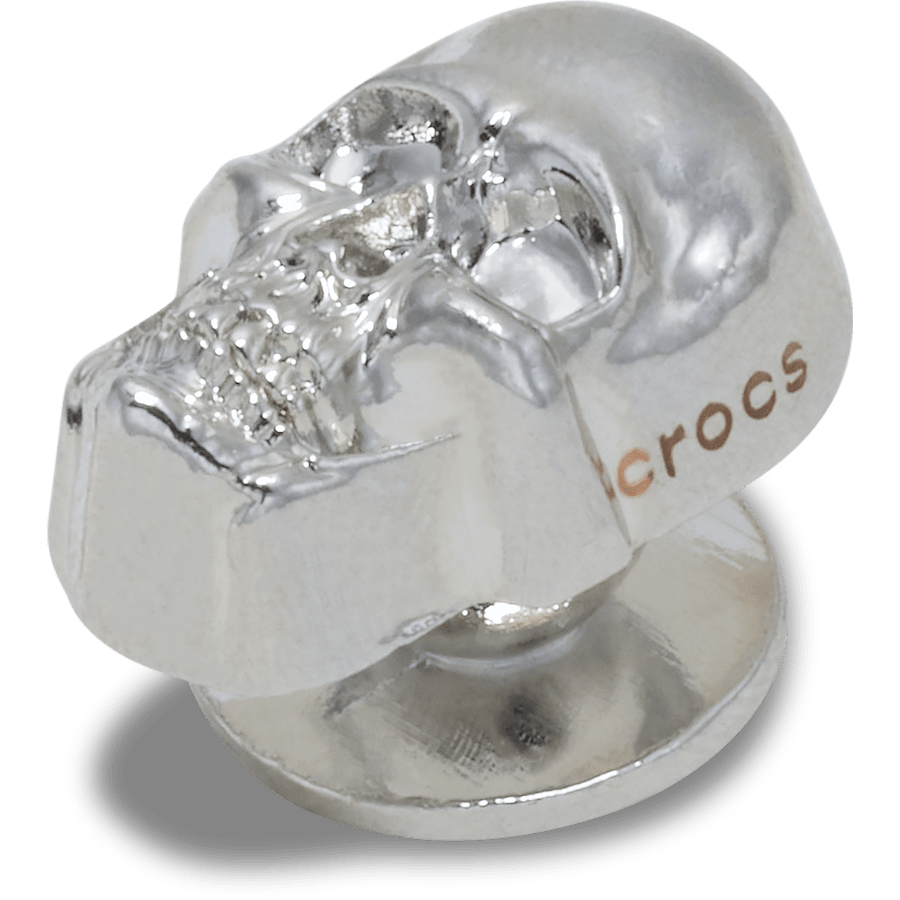 Crocs Outlet | Silver Skull Jibbitz™ charms
