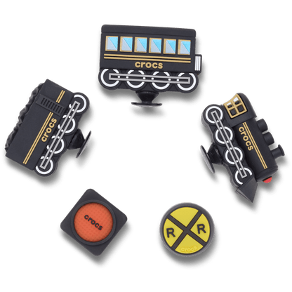 Crocs - 3D Train 5 Pack Jibbitz™ charms Women|Men|Jibbitz™ Charms