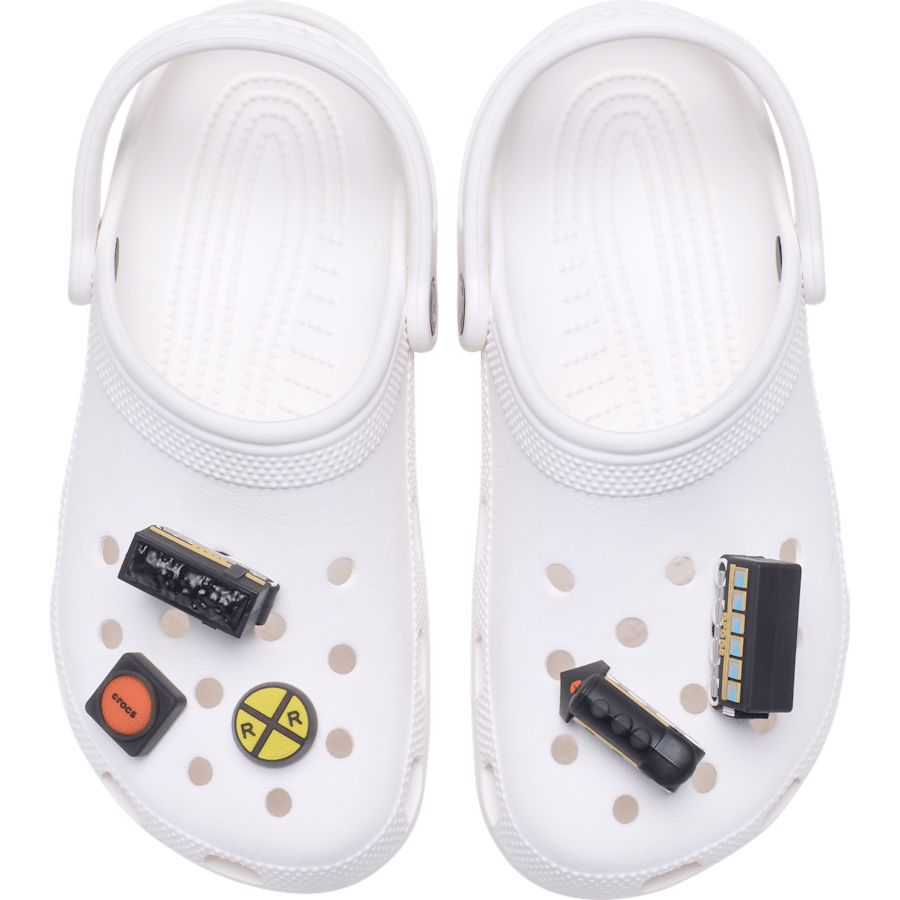 Crocs On sale | 3D Train 5 Pack Jibbitz™ charms