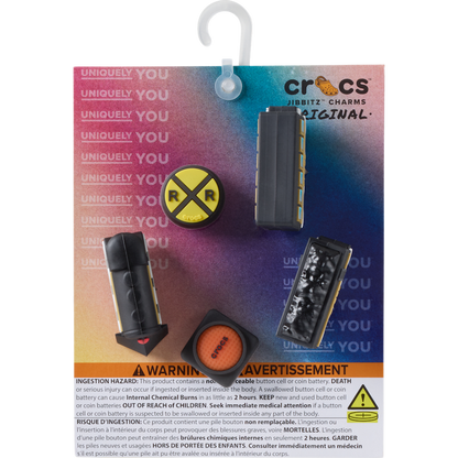 Crocs - 3D Train 5 Pack Jibbitz™ charms Women|Men|Jibbitz™ Charms