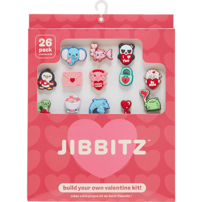 Crocs - Valentines Day Card 26 Pack Jibbitz™ charms Women|Men|Jibbitz™ Charms