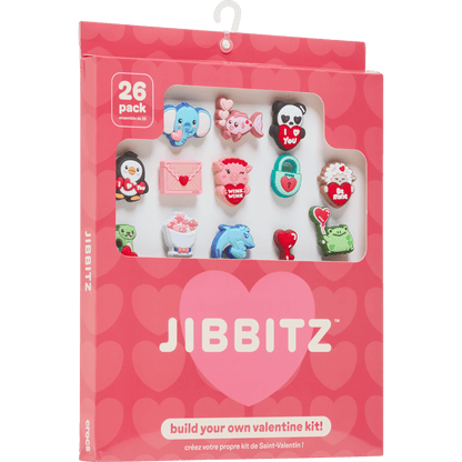 Crocs - Valentines Day Card 26 Pack Jibbitz™ charms Women|Men|Jibbitz™ Charms