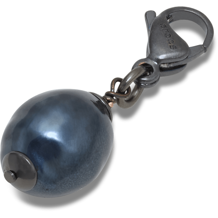 Crocs On sale | Silver Black SMT Pearl Charm Jibbitz charm