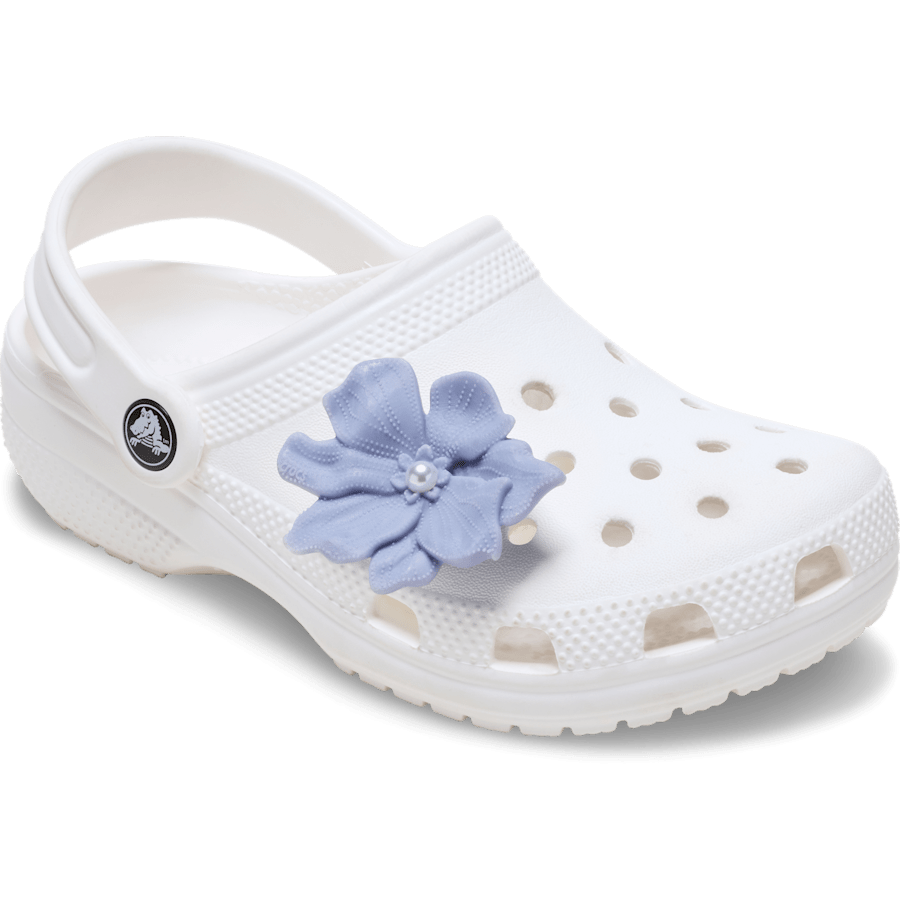Crocs Sale | Periwinkle Flower with Pearl Jibbitz™ charms
