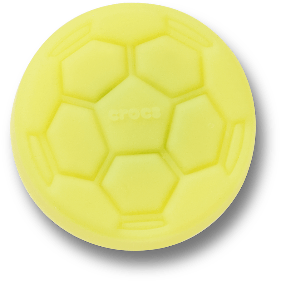 Crocs Sale | Lights Up Yellow Soccer Ball Jibbitz™ charms