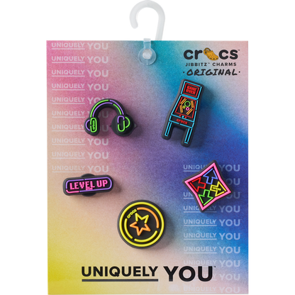 Crocs - Level Up Gamer 5 Pack Jibbitz™ charms Women|Men|Jibbitz™ Charms