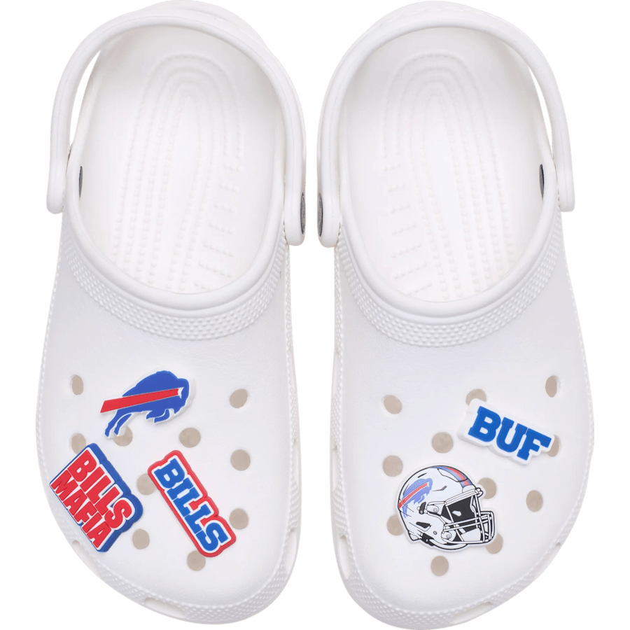 Crocs New | NFL Buffalo Bills 5 Pack Jibbitz Shoe Charm