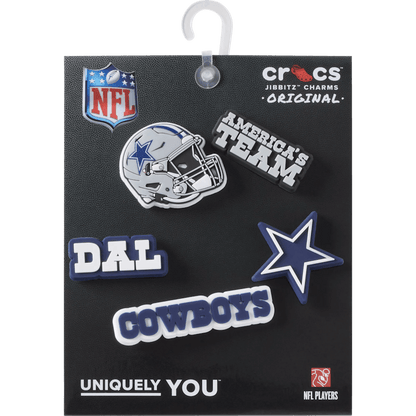 Crocs - NFL Dallas Cowboys 5 Pack Jibbitz Shoe Charm Women|Men|Jibbitz™ Charms