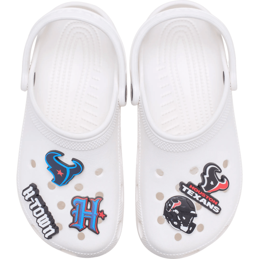 Crocs Discount | NFL Houston Texans 5 Pack Jibbitz Shoe Charm