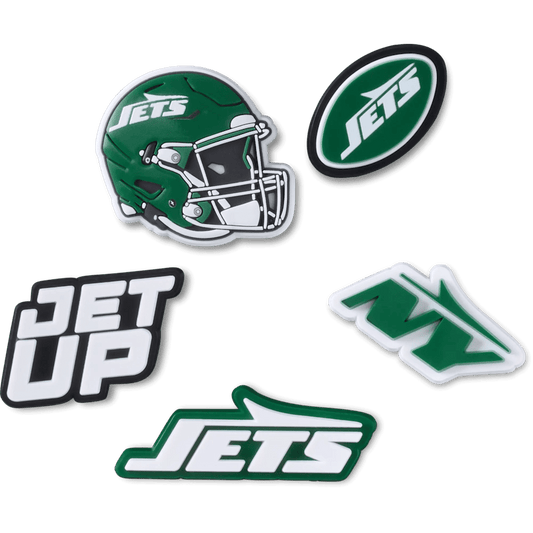 Crocs | NFL New York Jets 5 Pack Jibbitz Shoe Charm