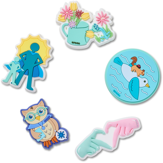 Crocs Discount | Got Your Back 5 Pack Jibbitz™ charms