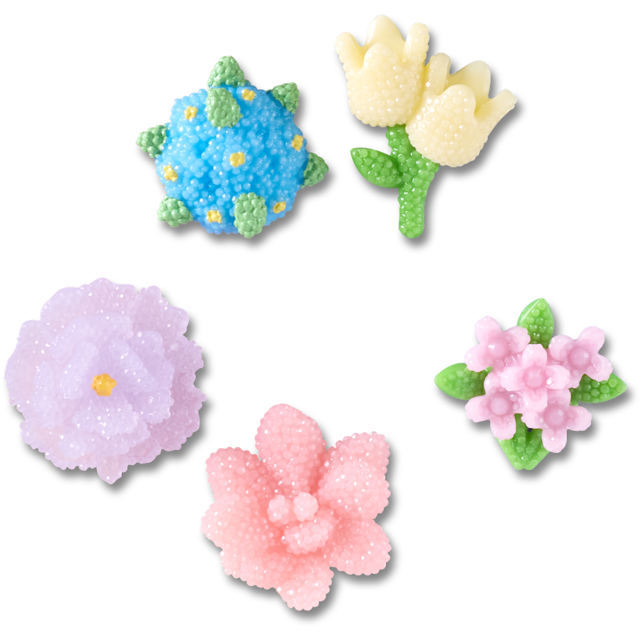 Crocs For Sale | Beaded Flowers 5 Pack Jibbitz™ charms
