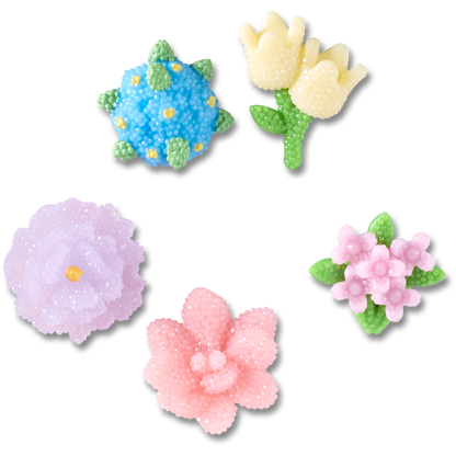 Crocs - Beaded Flowers 5 Pack Jibbitz™ charms Women|Men|Jibbitz™ Charms
