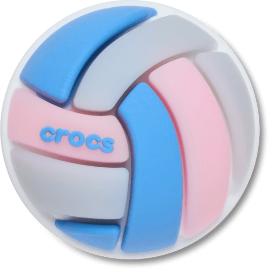 Crocs Online | 3D Pastel Volleyball Jibbitz™ charms