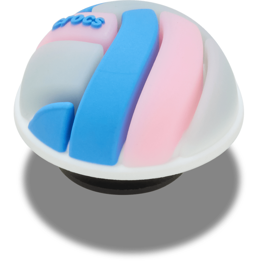 Crocs Online | 3D Pastel Volleyball Jibbitz™ charms