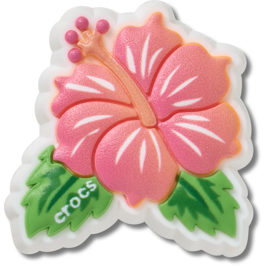 Crocs Discount | Blue Tropical Hibiscus Jibbitz™ charms