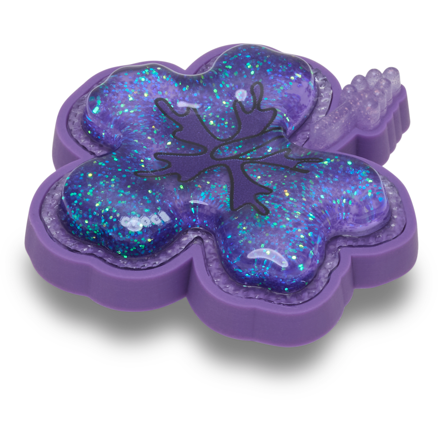 Crocs On sale | Squish Purple Hibiscus Jibbitz™ charms