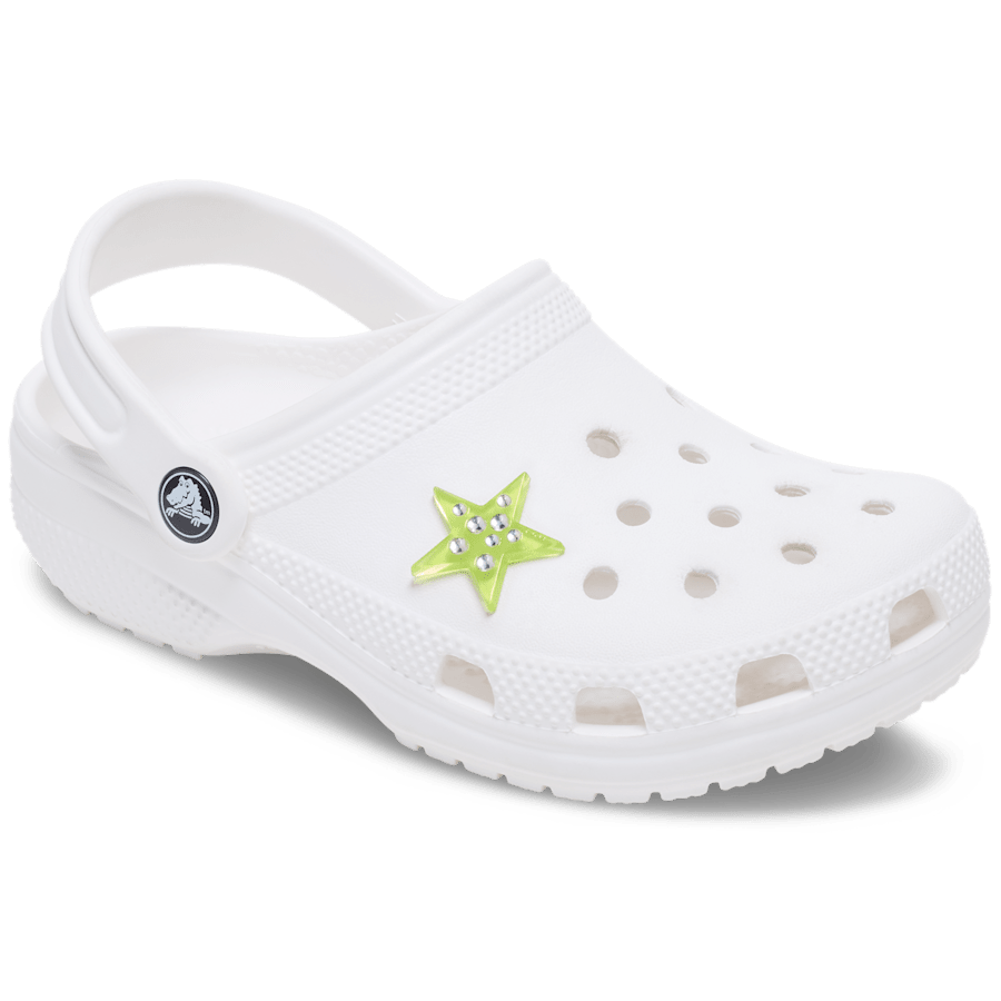 Crocs For Sale | Green Gem Star Jibbitz™ charms