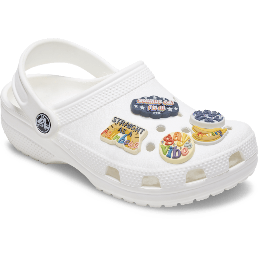 Crocs Outlet | Irreverent Pride 5 Pack Jibbitz™ charms