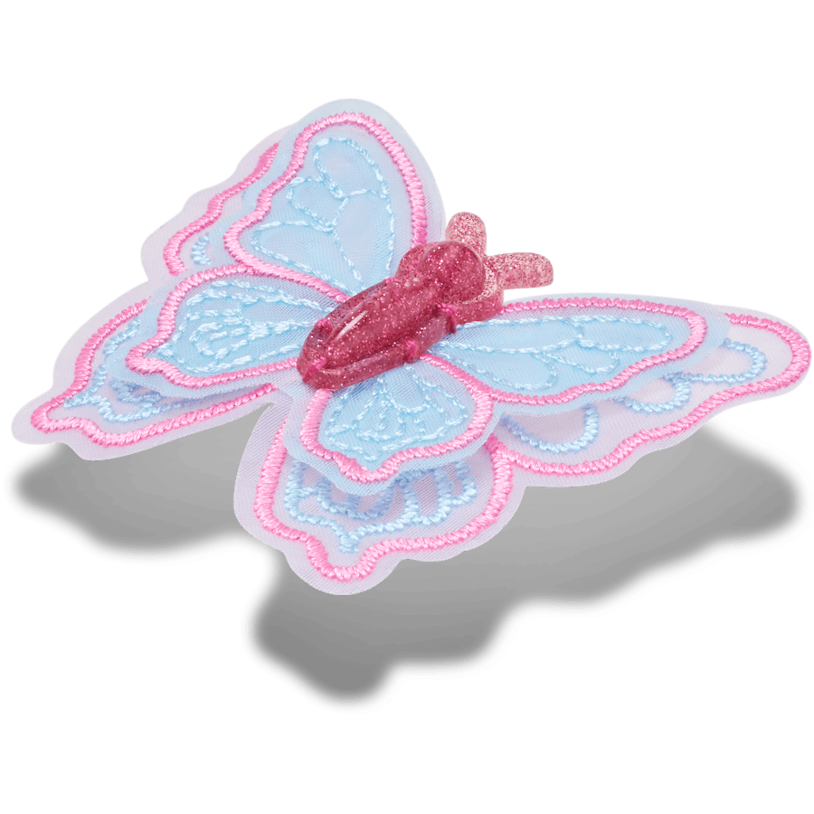 Crocs US | Mesh Sequin Butterfly Jibbitz™ charms