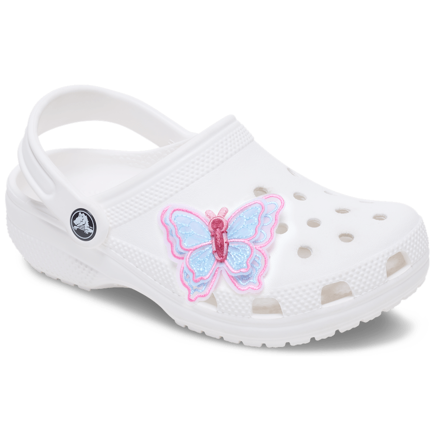 Crocs US | Mesh Sequin Butterfly Jibbitz™ charms