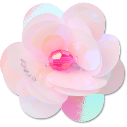 Crocs - Sequin Pink Flower Jibbitz™ charms Women|Men