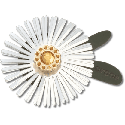 Crocs - Silver Sequin Flower Jibbitz™ charms Women|Men